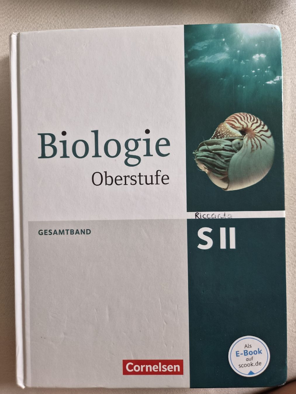 Livres: Biologie Oberstufe Lehrbuch Cornelsen – D'occasion à Uznach par rir_k7xb