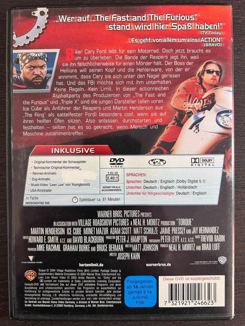 Tutti i DVDs: Hart am Limit – Usato da Zürich venduto da FilmFreunde 1
