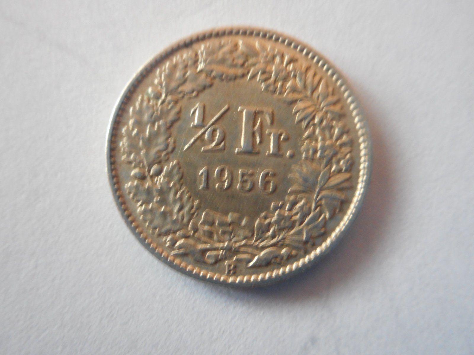 Toutes les monnaies: 50 Rp. 1956 silber – D'occasion à Kriegstetten par pizlad2010
