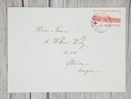 CL13 Enveloppe + Timbre Suisse 1939