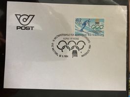 Österreich 1984 Sonderst. Alpine Bewerbe Körperbehinderte
