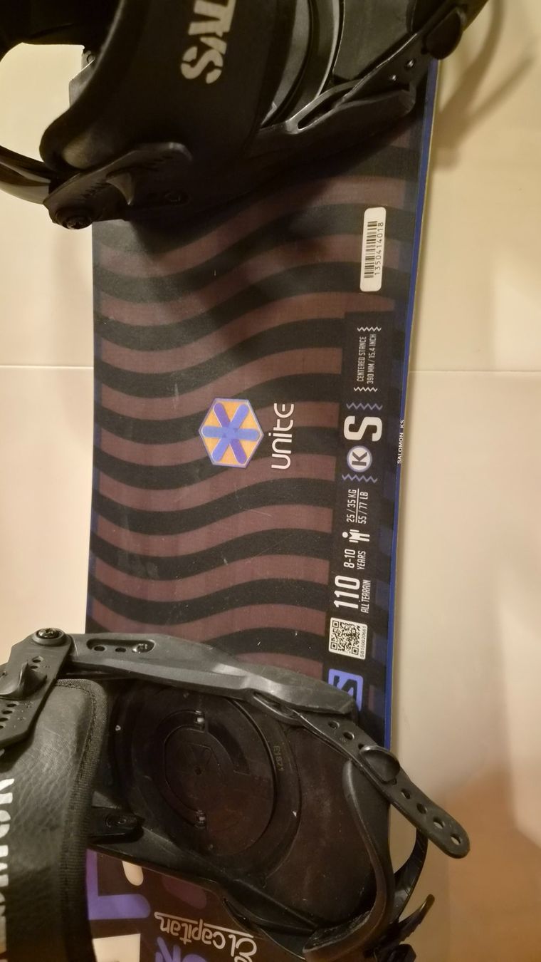 Salomon Board: Salomon Snowboard 110cm – Usato da Oberrieden venduto da Raja011 3