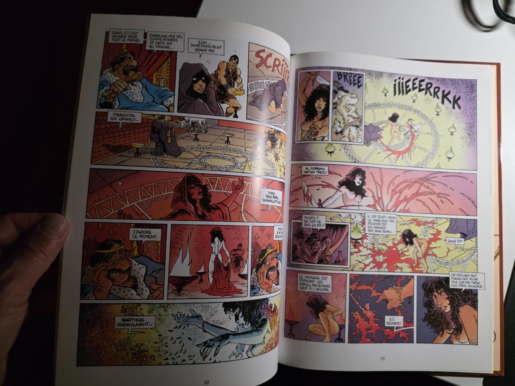 Fumetti: Comic Le Chant d'Excalibur - Tome 1 - 1998 – Usato da Walterswil BE venduto da Lonitti 4