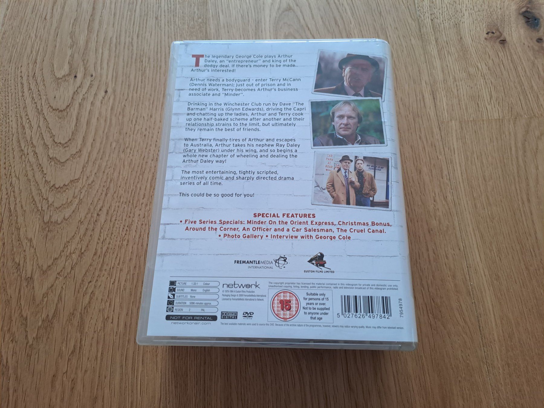 Tutti i DVDs: Minder The Complete Collection DVD English – Usato da Hindelbank venduto da Louelle 2
