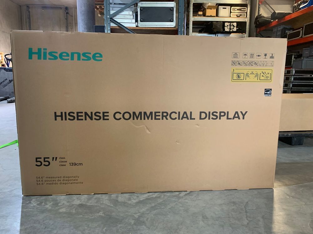Hisense Fernseher: Fernseher, Hisense Signage display 55DM66D 55" - Neuwertig ! – Gebraucht aus Münchenbuchsee von britishrock 2