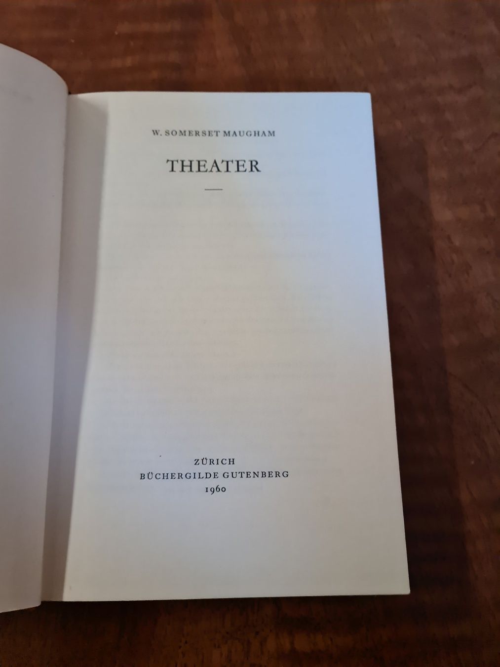 Bücher: THEATER – Gebraucht aus Erstfeld von Mario_boe0 1