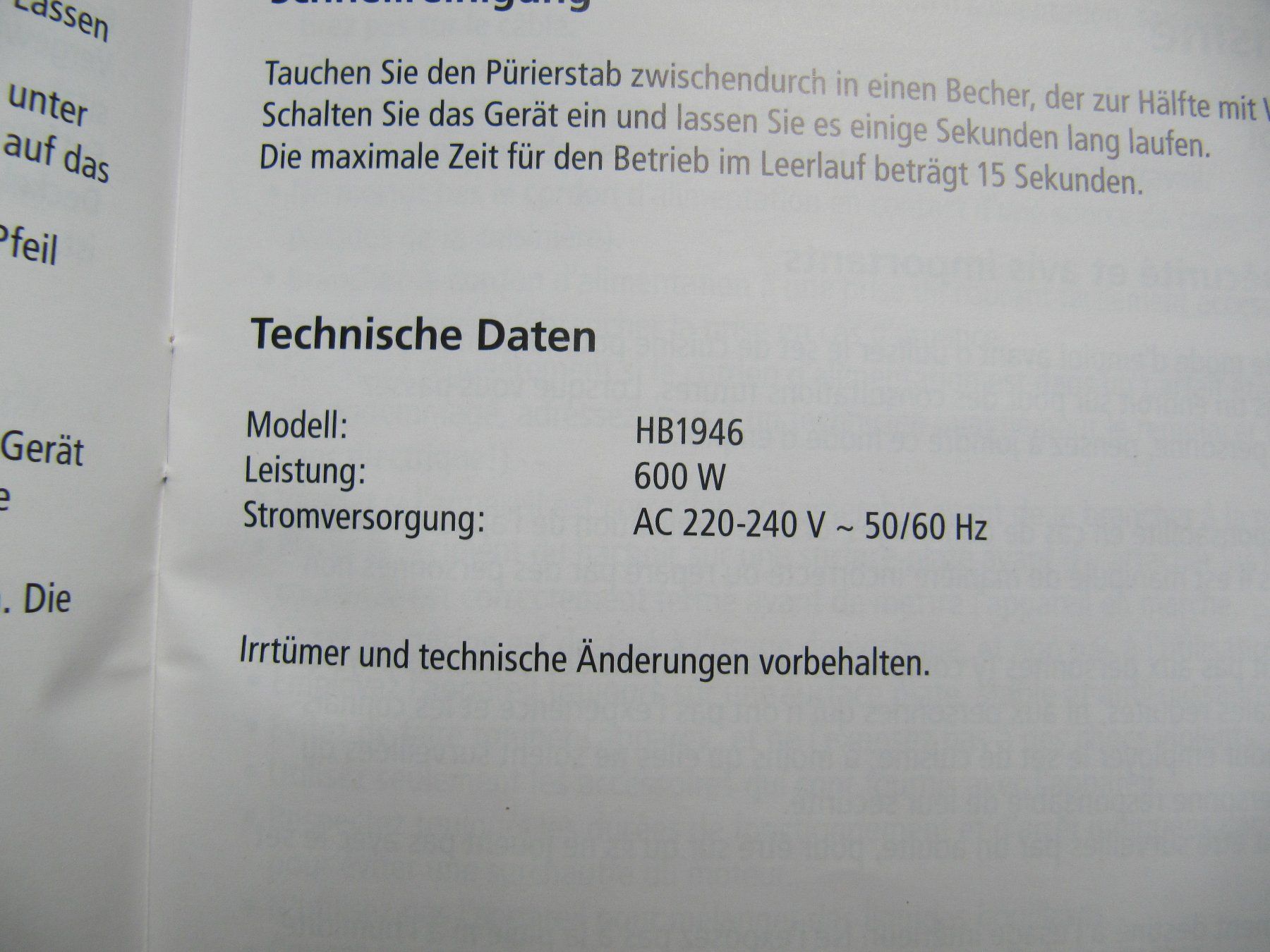 Elettrodomestici da cucina: Stabmixer Küchenset Intertronic, weiss - Pürier-Stab – Nuovo (secondo la descrizione) da Würenlos venduto da AustralisZ 2