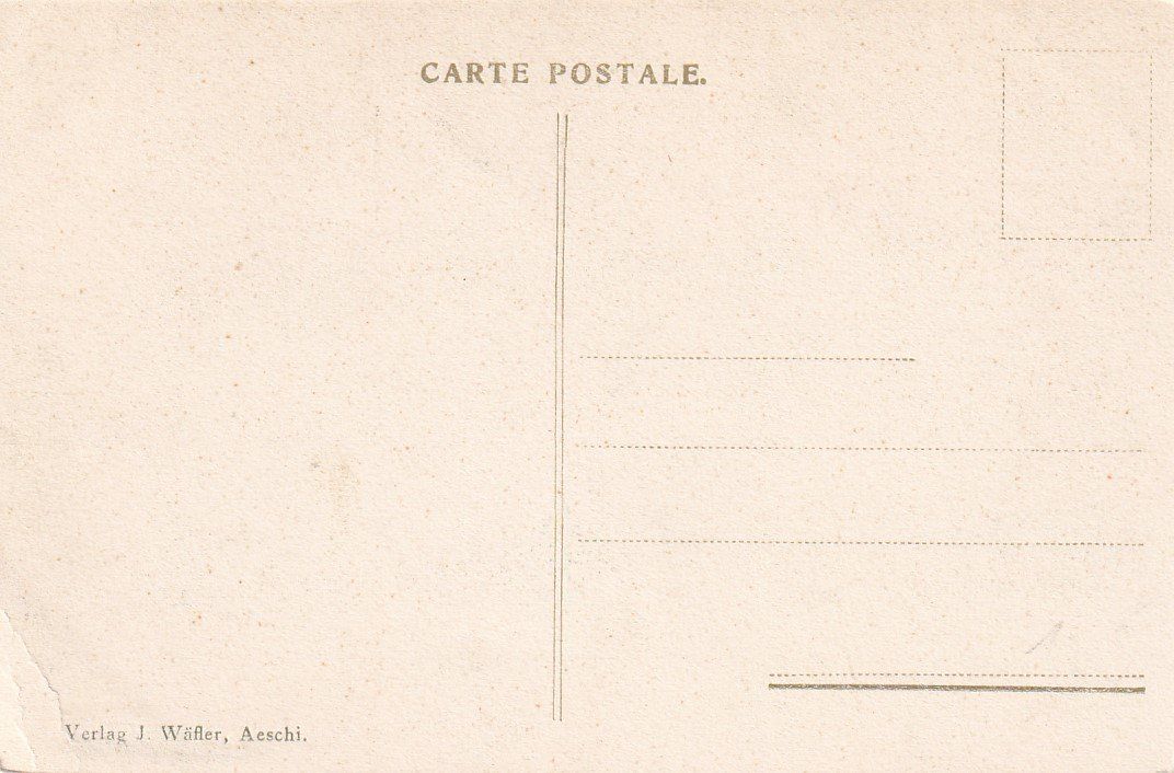Cartoline postali: AK Aeschi BE (ungelaufen) – Usato da Baar venduto da Asmara111 1