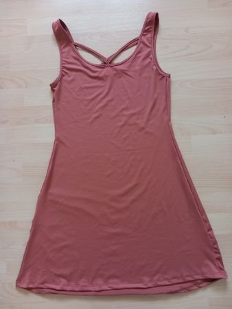 Robe sans manches orange rouillé Taille M