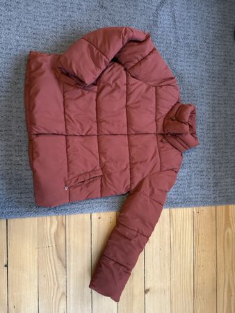 Gefütterte Winterjacke rostrot Tom Taylor L