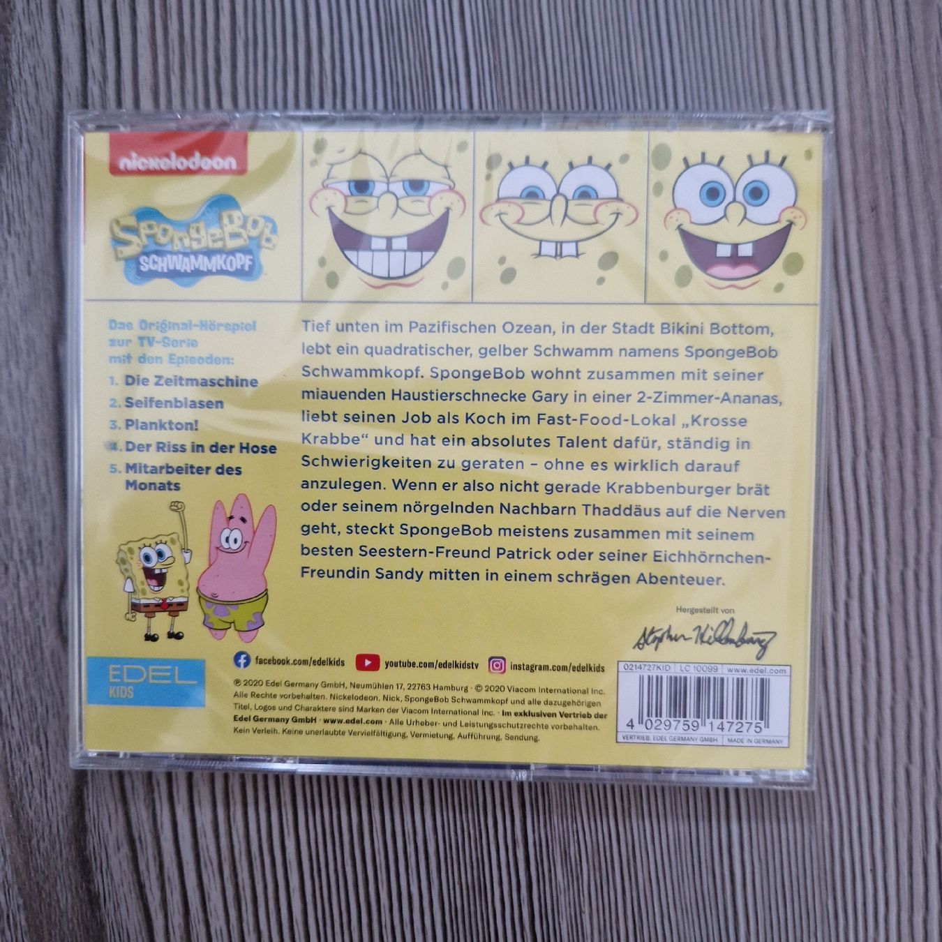 CDs: Sponge Bob CD, Hörspiel – Neu und originalverpackt aus Laufen von  1