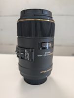Sigma 105mm F2.8 EX DG MACRO OS Objektiv Nikon AF