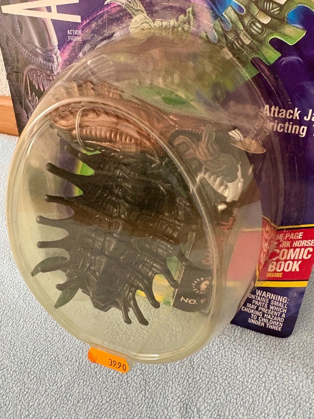 Figuren: Seltene Alien Snake Action Figur, Original Vintage 1992 – Neu und originalverpackt aus Ottenbach von TimelessEmotions. 5
