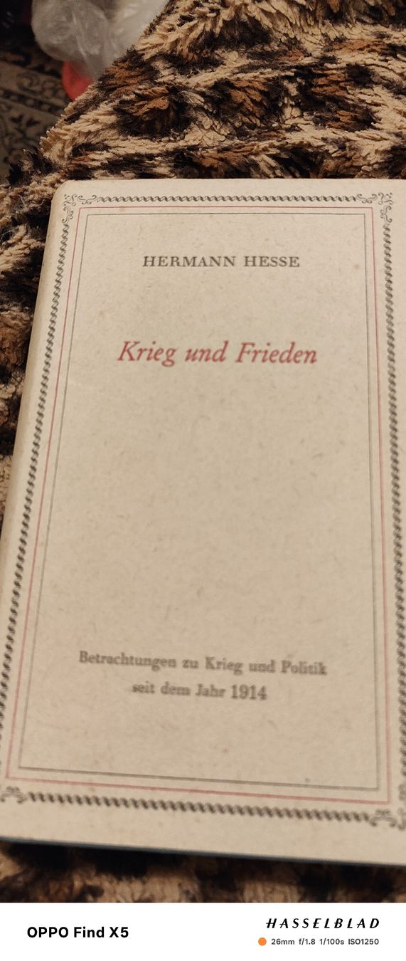 Bücher: Krieg und Frieden – Gebraucht aus Volken von katz5