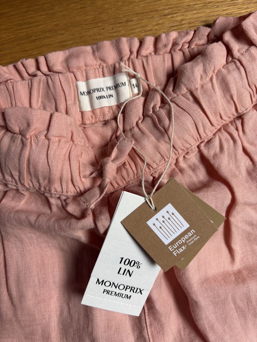 Pantalons: Short en lin Monoprix 10 ans - 140cm – Neuf avec emballage d'origine à Founex par ari_2gt7 5
