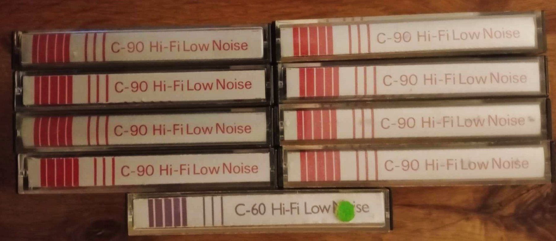 Musicassette: Intersound - HiFi Low Noise c90 / c60 - cassettes MC 9x – Usato da Le Locle venduto da PereiraHugo 3