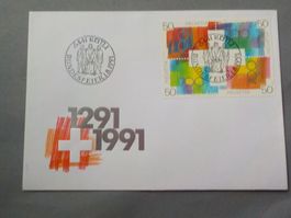 1991, FDC, Sondermaken II, Serie