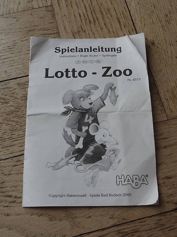 Haba Spiele: HABA Lotto-Zoo – Gebraucht aus Bern von korpuskel 2