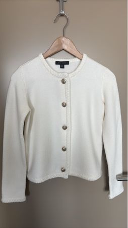 Elegant White Cardigan