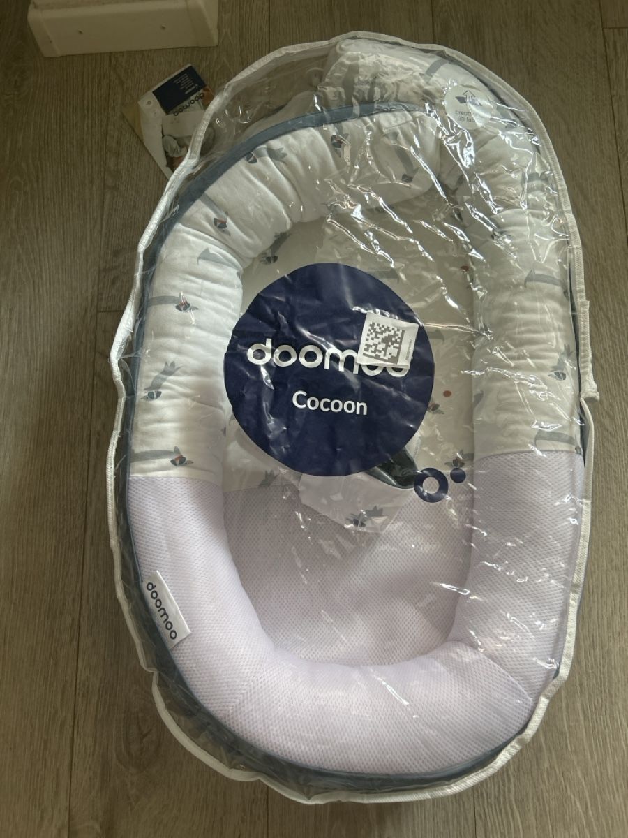Berceaux: DooMoo Cocoon Babynest dog pattern good condition – D'occasion à Zürich par ThePicker