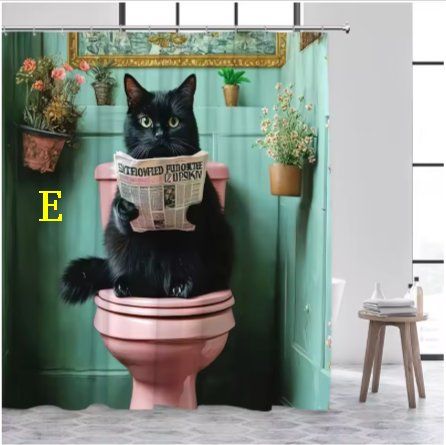 Tende: Duschvorhang Hund, Katze – Nuovo e nell'imballaggio originale da Amriswil venduto da Ravinvida 4