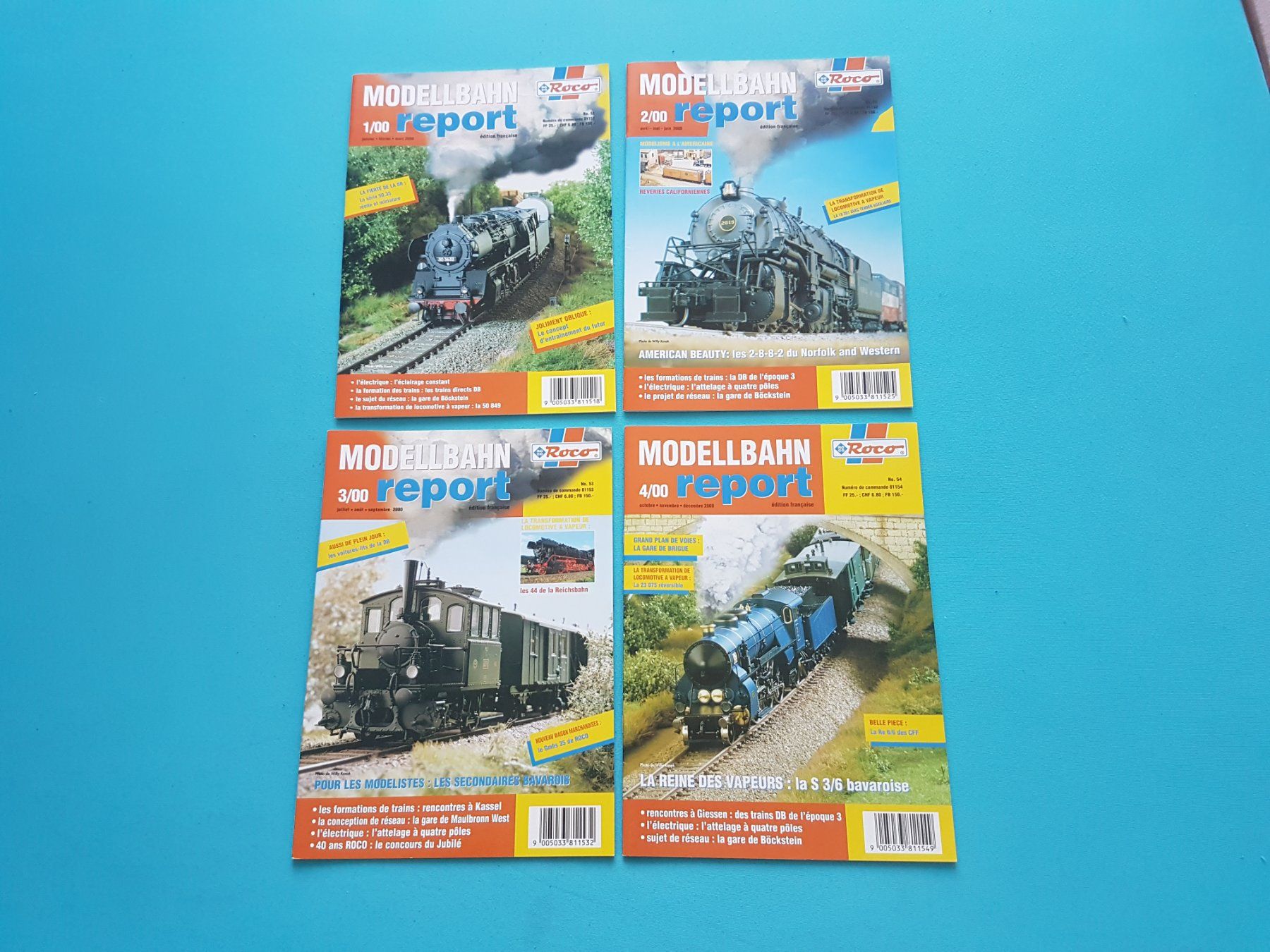 Roco Modelleisenbahnen: Revue ROCO Modellbahn Report, 2000, Edition en français – Neu (gemäss Beschreibung) aus Martigny von Abm1000