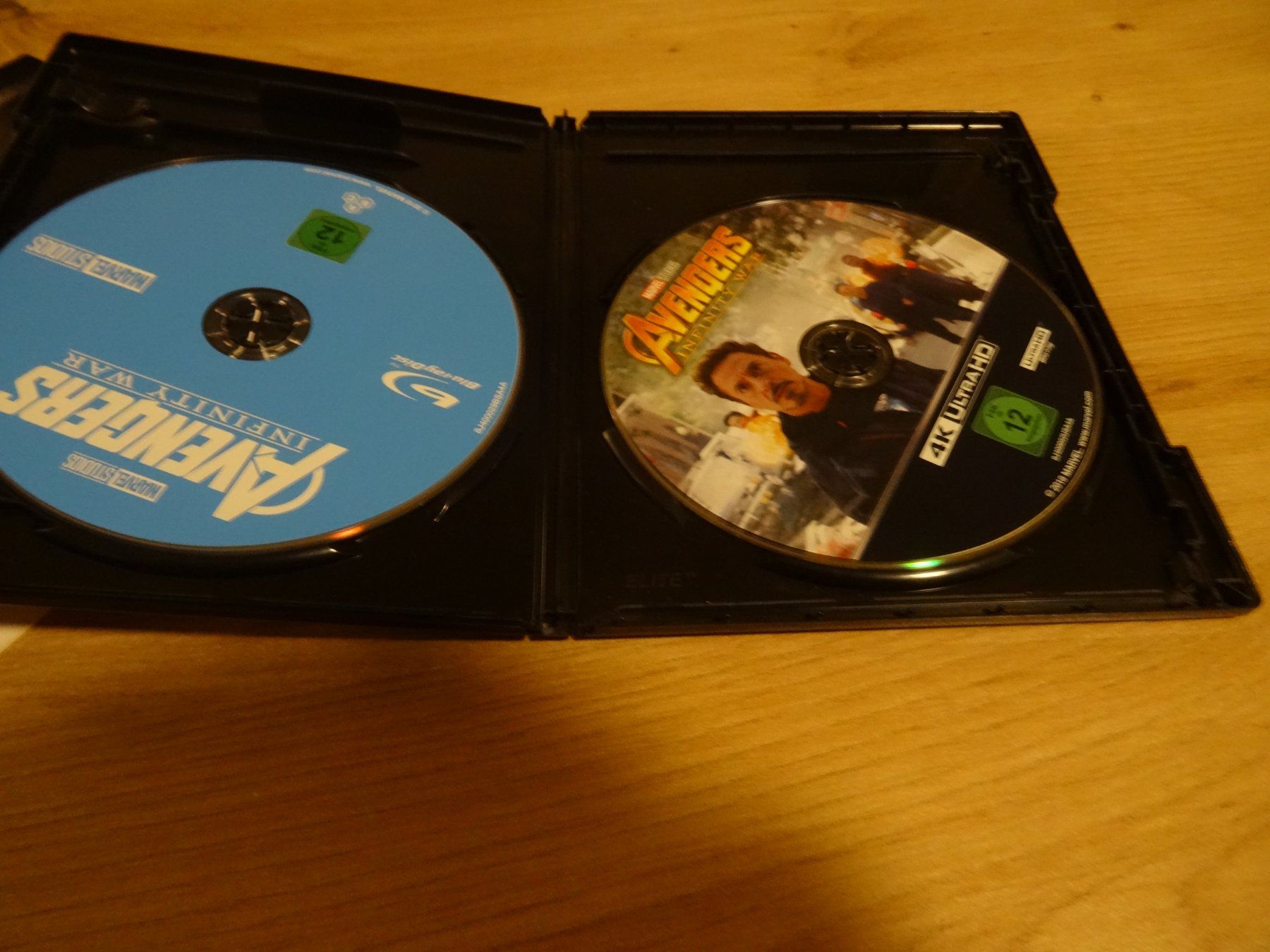 Tutti i DVDs: Avengers Infinity War 4K UHD Blu-ray – Usato da Olten venduto da Disc-Verkauf 2