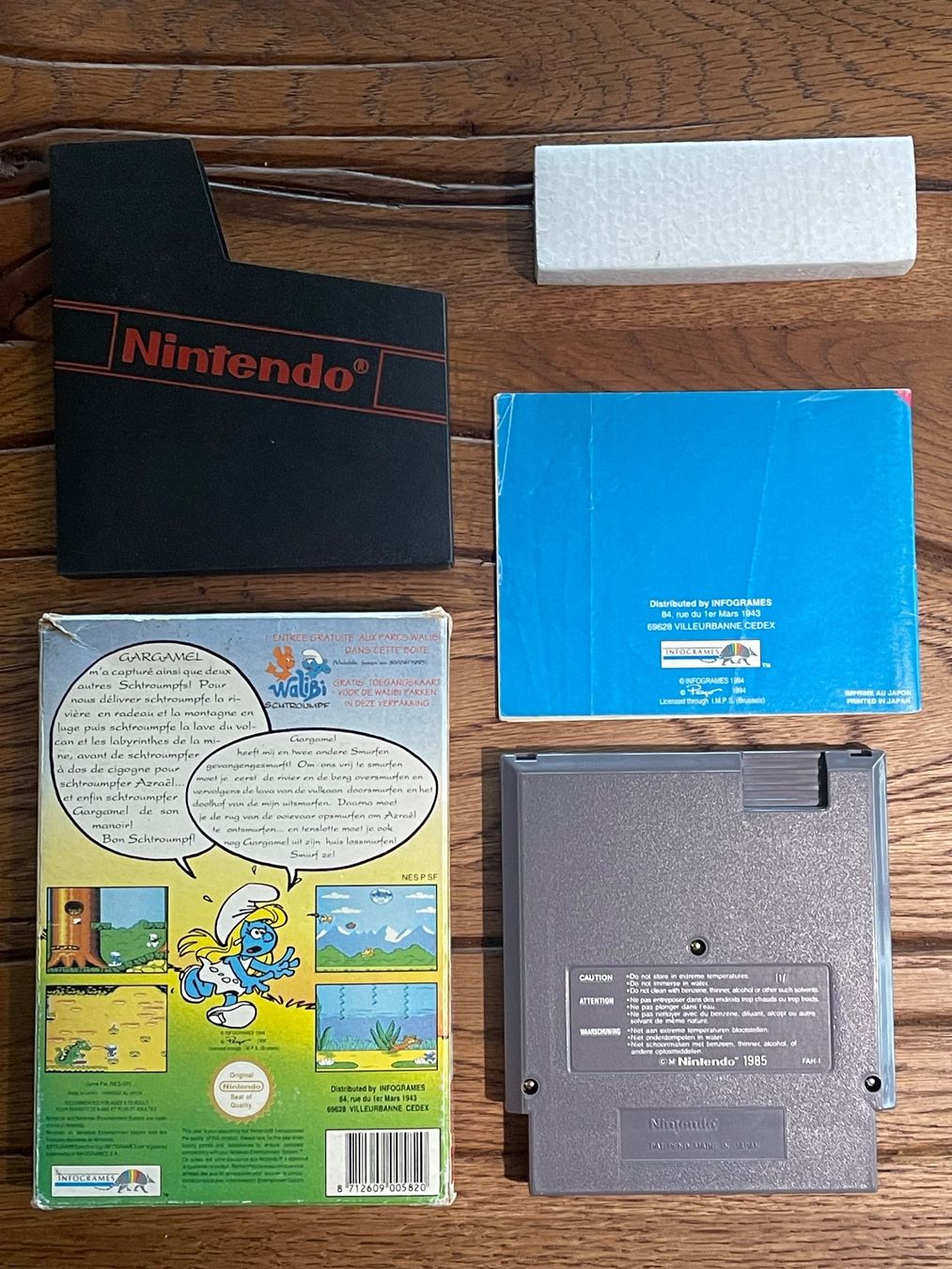 Nintendo Spiele: Nintendo NES - De Smurfen / Les Schtroumpfs – Gebraucht aus Zuerich von Dorsi 1