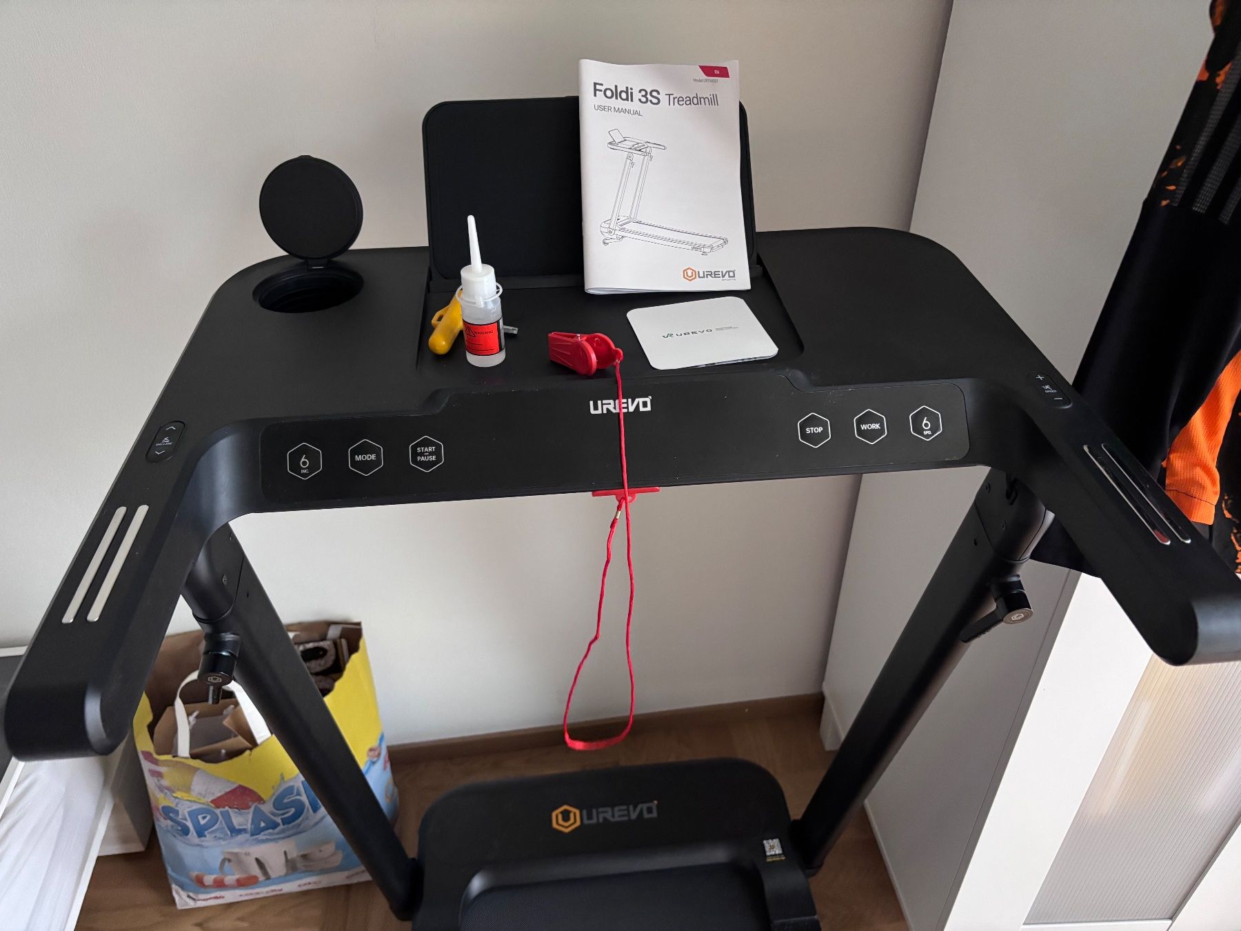 Hometrainer: Tapis de course UREVO Foldi 3S – Neu (gemäss Beschreibung) aus Biel/Bienne von dor_my9t 1