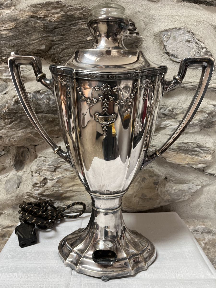 Teiere: Jugendstil Kaffee-Tee Samowar Silverplated – Usato da Brienz BE venduto da hey_z9vg 7