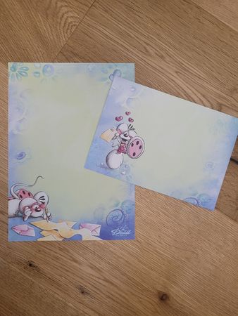 Süsses Diddl Briefpapier- Neuwertig!