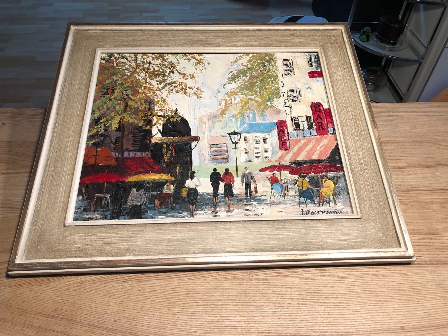 Dipinti: Tolles Bild von F. Moosbrugger – Usato da Röschenz venduto da Tashroal
