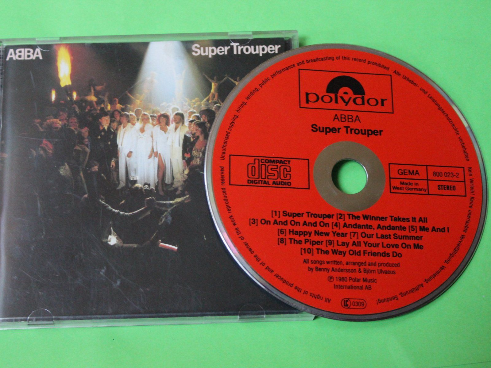 CDs: ABBA - Super Trouper 80s-CD – Gebraucht aus Tübach von JamesStone