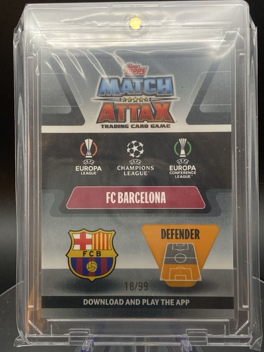 Topps Carte collezionabili: Topps Chrome Next Gen 18/99 Ronald Araújo RC  – Nuovo (secondo la descrizione) da Deitingen venduto da _mark_ 1