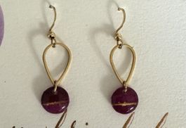 Boucles d’oreilles comme neuves 