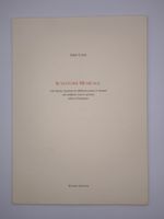JOHN CAGE - SCULPTURE MUSICALE - SIGNIERT