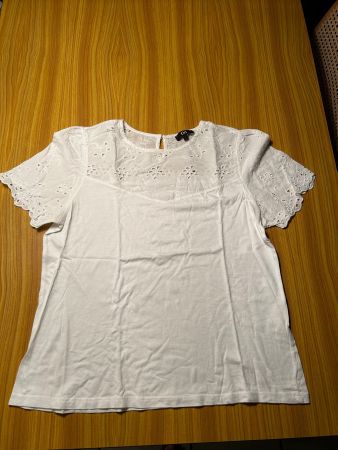 Shirt Bluse C&A Mode Damen mit Spitzen