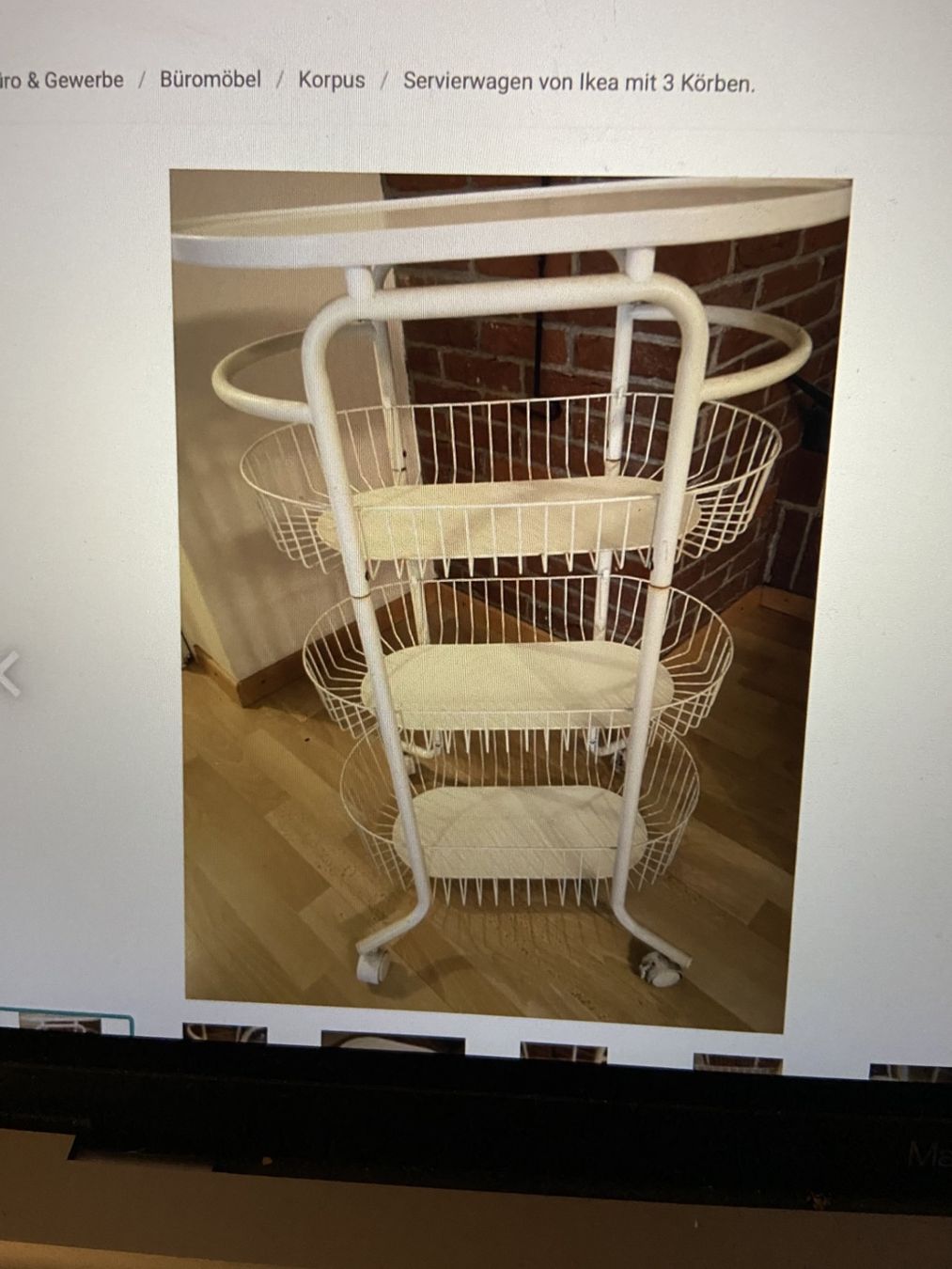 Ikea Altro per la casa: IKEA Wagen mit 3 Körben – Usato da Wald ZH venduto da Dorita777777