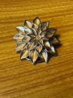 Schalring Clip Ornament Vintage Edelweiss 60er 60s 70er