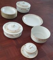 Suppen - Service Langenthal, Goldgirlande Blüte ,13 teilig