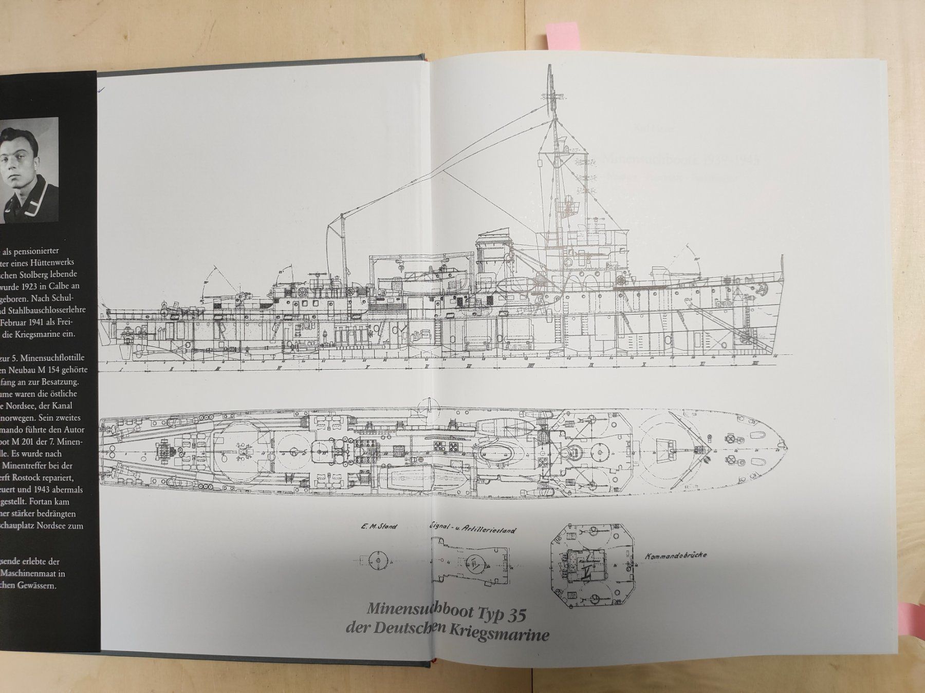 Libri: Kriegsmarine, WW2, Minensuchboot, – Usato da Rorschacherberg venduto da J40070 1