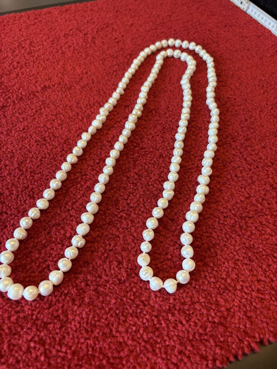 Perle (finte): Barockperlen 148 cm 194 g Kette – Usato da Murten venduto da Tzaugg 5