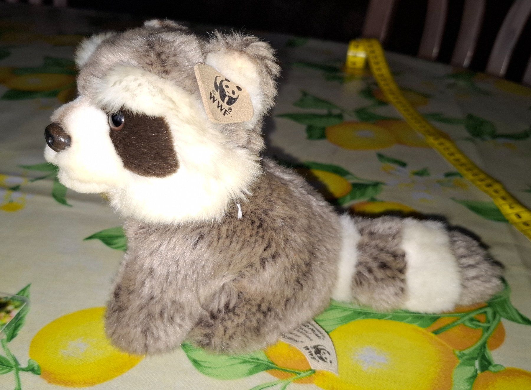 WWF Giocattoli: WWF Stofftier Waschbär – Usato da Plagne venduto da Reticulum01 1