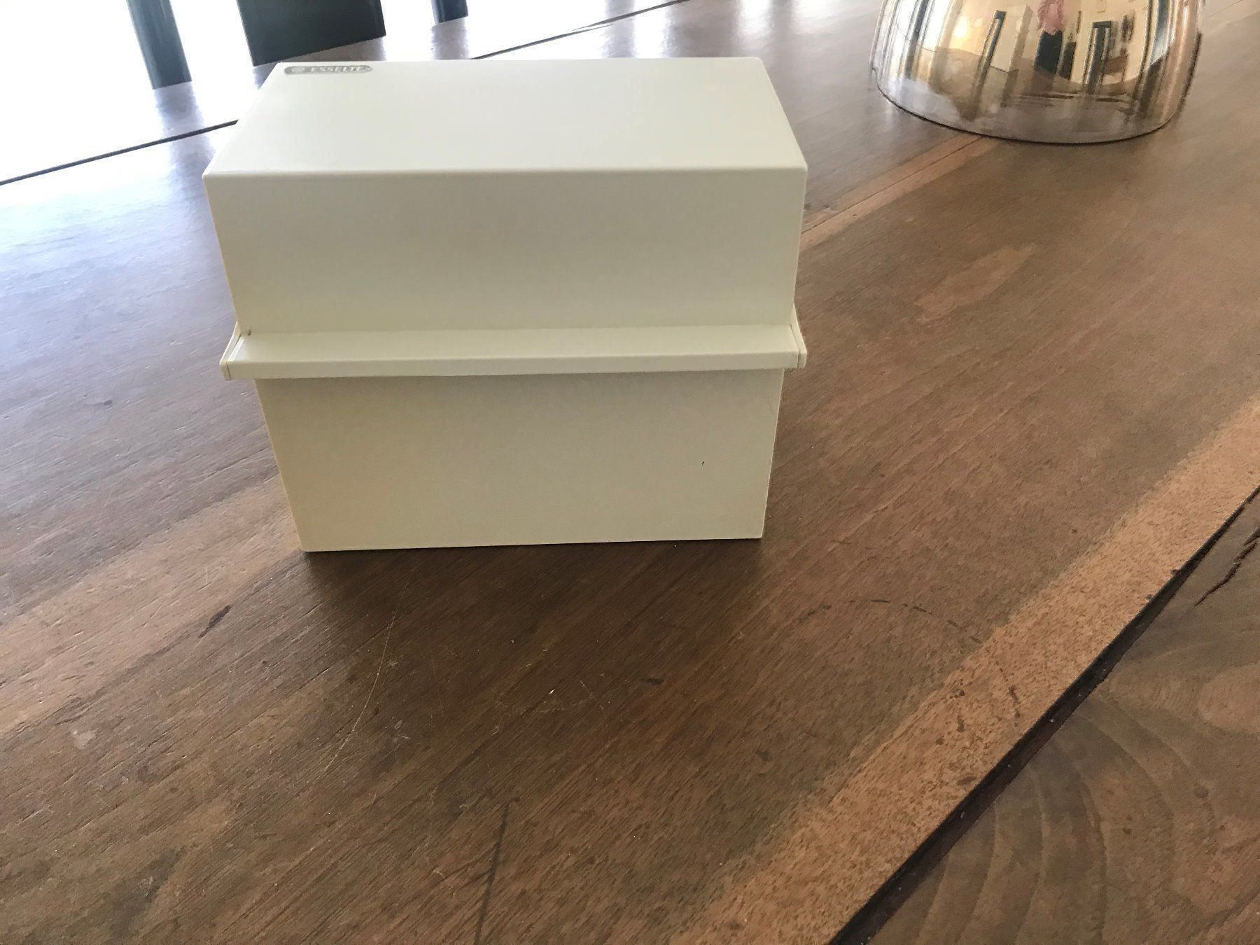Sistemi di archiviazione: Karteikarten Box – Usato da losone venduto da china06