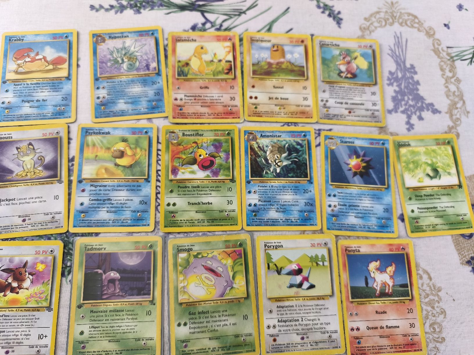 Pokémon Cartes à collectionner: lot de cartes Pokémon 1995  – D'occasion à Orbe par don_ym8h