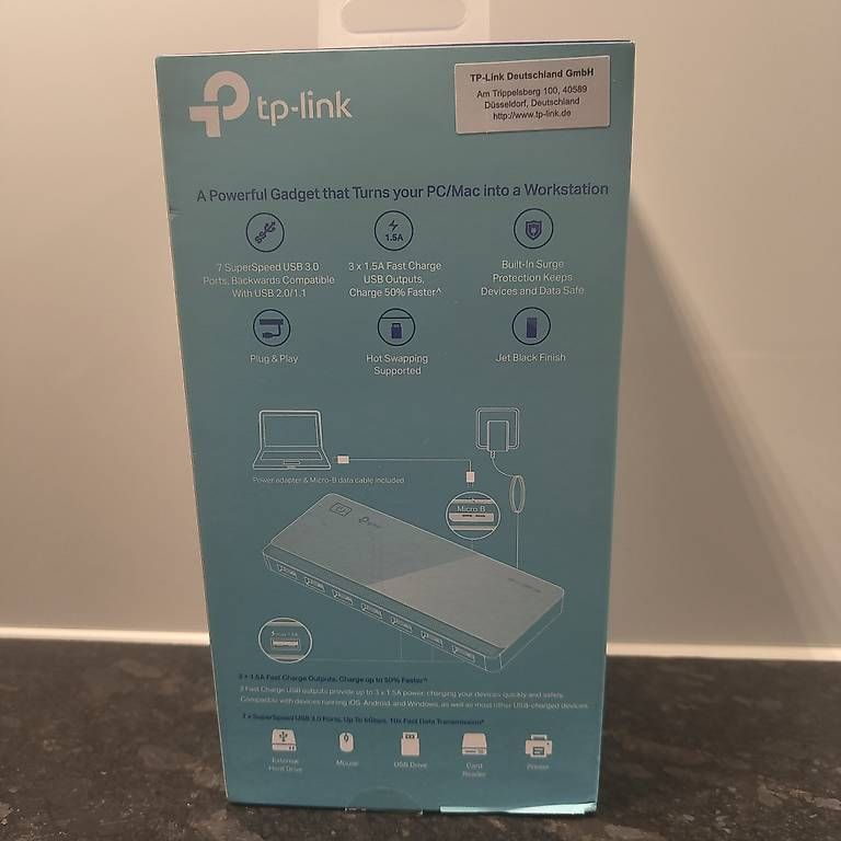 Hub & Switch: TP Link USB 3.0 Hub 7 Plätze – Usato da Beringen venduto da sharue 1