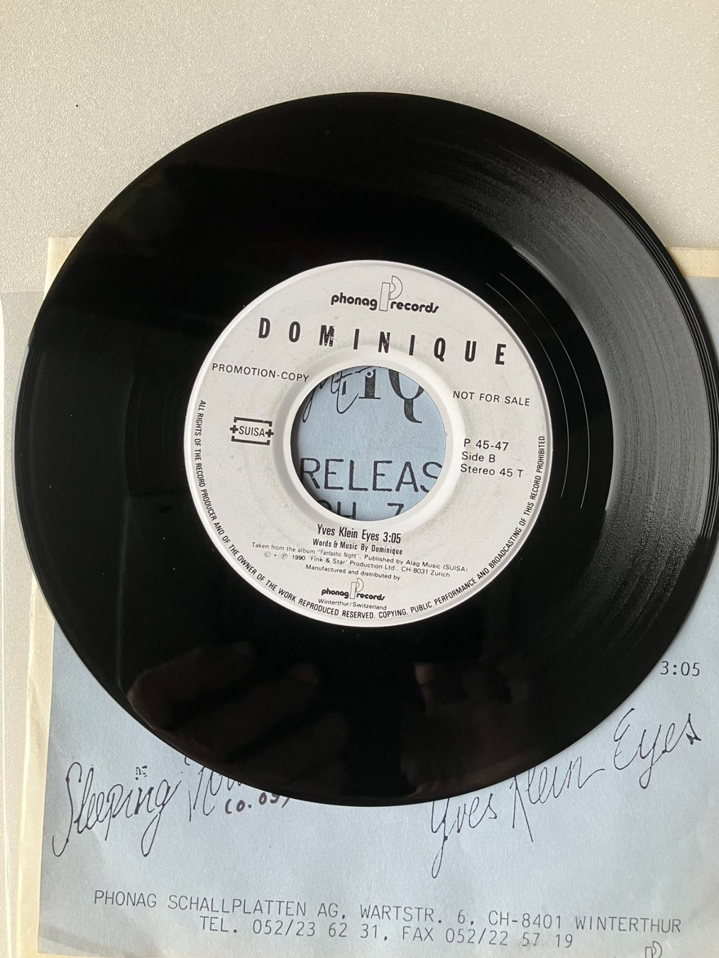 Dischi in vinile: Dominique – Usato da Aarwangen venduto da Jukebox3 6