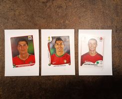 Cristiano Ronaldo Panini WM Stickers 2010 - 2018