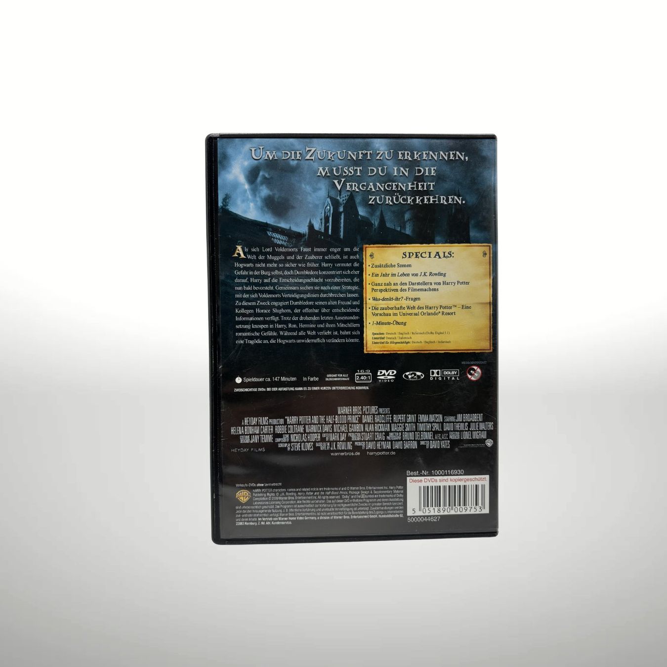 Tutti i DVDs: HARRY POTTER - HALBBLUT PRINZ – Usato da Rickenbach SO venduto da steinerhome 1