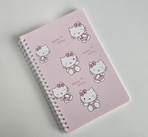 Neues Pink Hello Kitty Spiral Notebook mod.1 🌸